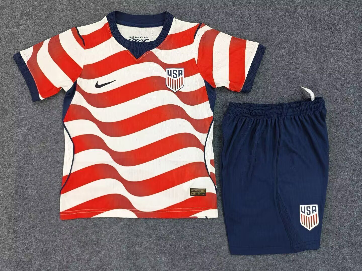 Kids-USA 2026 World Cup Home No Blank Jersey(Player)